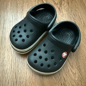 CROCS Kids Black Water Shoes